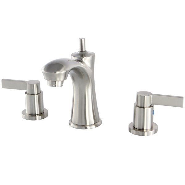 8" Widespread Bathroom Faucet, Brushed Nickel